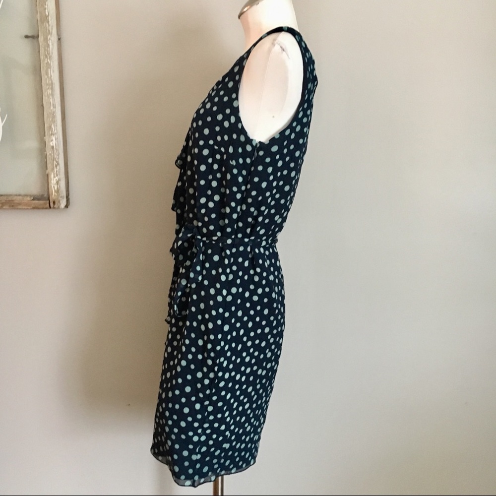 Vera Wang Lavender Label Silk Polka Dot Dress - Picture 2 of 8